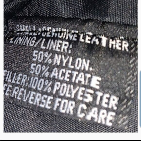 Hot Leathers genuine black leather motocycle vest - Picture 8 of 8